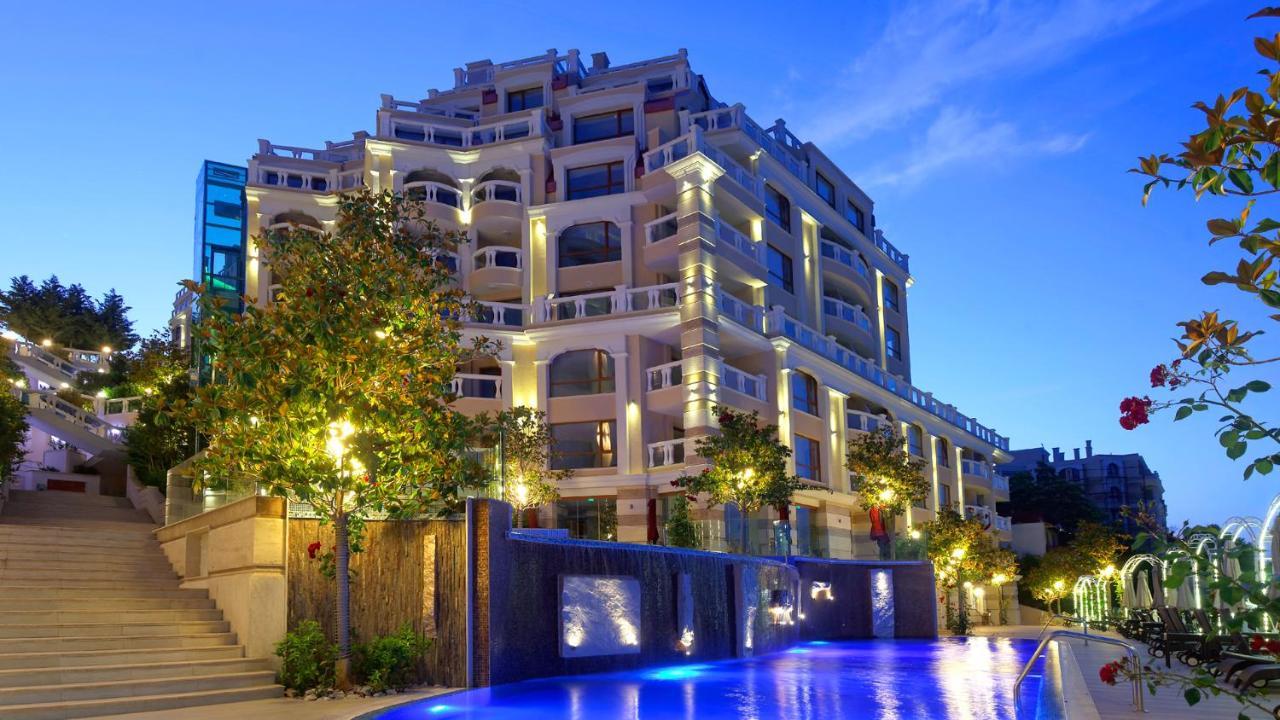 Luxurious And Panoramic Apartments At The Beach In La Mer Complex Golden Sands Esterno foto