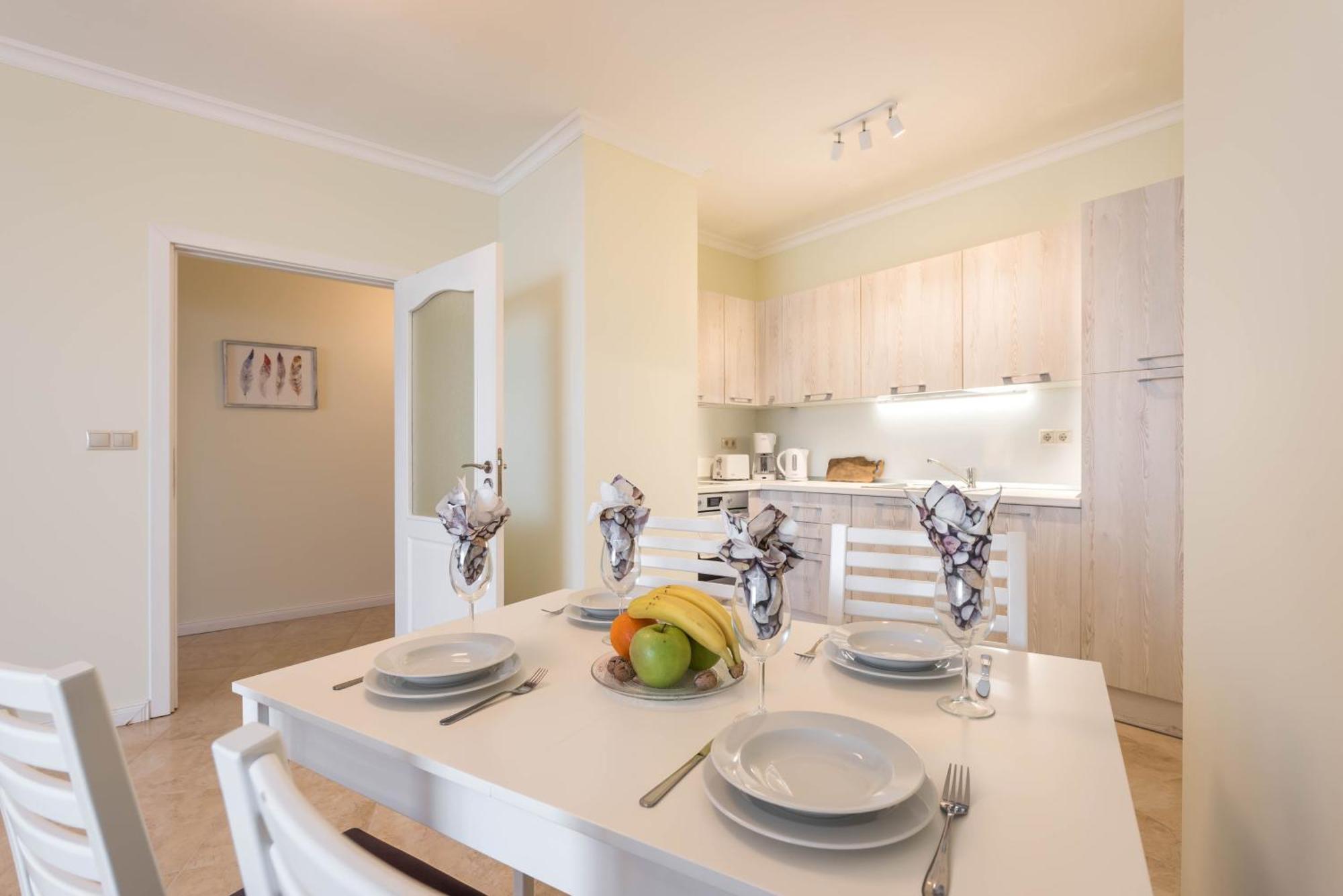 Luxurious And Panoramic Apartments At The Beach In La Mer Complex Golden Sands Esterno foto